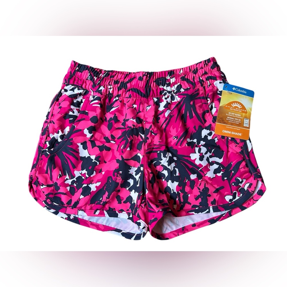Columbia G Turtle Cove EXS Boardshort with Vibrant Design | Youth XS (6/6X)